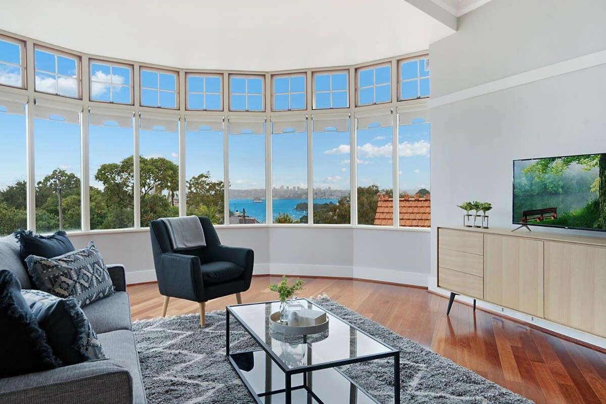 Huge Harbour View Apartment In Historic Home Sydney Exteriör bild